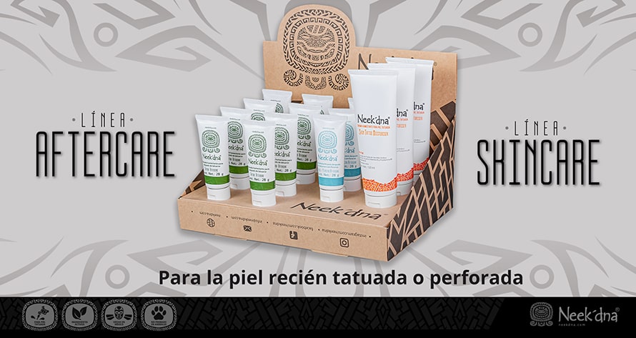 Conoce los productos de nuestras líneas Aftercare y Skincare, Neek´dna